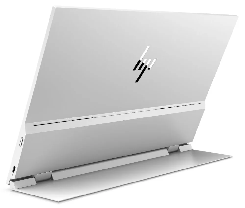 HP E14 G4 Portable - LED monitor - 14" - přenosný - 1920 x 1080 Full HD (1080p) @ 60 Hz - IPS - 400 cd/m? - 800:1 - 5 ms - 2xUSB-C - stříbrný stojan