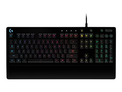 Logitech Prodigy G213 - Klávesnice - s LED indikátor - backlit - USB - AZERTY - belgická - černá