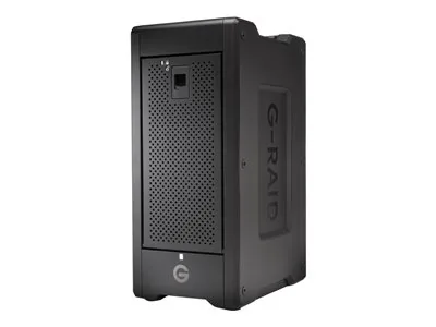 SanDisk Professional G-RAID SHUTTLE 8 - Pole pevných disků - 96 TB - 8 zásuvky - HDD 12 TB x 8 - Thunderbolt 3, USB 3.2 Gen 2 (externí)
