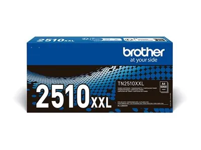 Brother TN2510XXL - Ultra High Yield - černá - originální - pouzdro - kazeta s barvivem - pro Brother HL-L2865DW, MFC-L2960DW, MFC-L2980DW