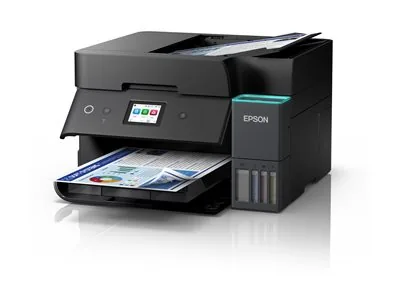 Epson EcoTank ET-4951 - Multifunkcní tiskárna - barva - tryskový - ITS - A4/Letter (média) - až 18 stran/min. (tisk) - 250 listy - Wi-Fi, LAN - cerná
