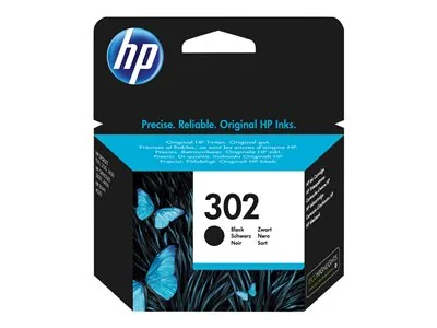HP 302 - 3.5 ml - černá - originální - inkoustová cartridge - pro Deskjet 1110, 21XX, 36XX; ENVY 45XX; Officejet 38XX, 46XX, 52XX