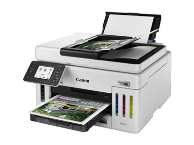 Canon MAXIFY GX6150 MegaTank - Multifunkcní tiskárna - barva - tryskový - CISS - Legal (216 x 356 mm), A4 (210 x 297 mm) (originální) - A4/Legal (média) - až 24 ipm (tisk) - 350 listy - USB 2.0, Wi-Fi(n), LAN
