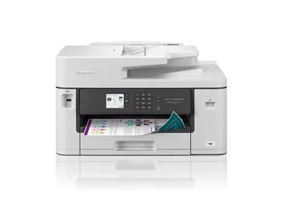Brother MFC-J5340DWE - Multifunkční tiskárna - barva - tryskový - A3/Ledger (média) - až 28 stran/min. (tisk) - 250 listy - 14.4 Kbps - USB 2.0, LAN, Wi-Fi(n), hostitel USB