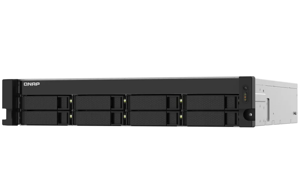 QNAP TS-832PXU-RP-4G (1,7GHz / 4GB RAM / 8x SATA / 2x 2,5GbE / 2x 10GbE SFP+ / 1x PCIe / 2x zdroj)