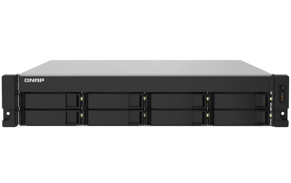 QNAP TS-832PXU-RP-4G (1,7GHz / 4GB RAM / 8x SATA / 2x 2,5GbE / 2x 10GbE SFP+ / 1x PCIe / 2x zdroj)