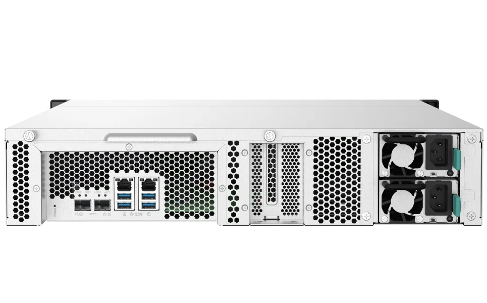 QNAP TS-832PXU-RP-4G (1,7GHz / 4GB RAM / 8x SATA / 2x 2,5GbE / 2x 10GbE SFP+ / 1x PCIe / 2x zdroj)