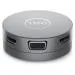 DELL mobilní adaptér DA310 USB-C na HDMI DisplayPort VGA Ethernet RJ-45 2x USB 3.0 replikátor portů