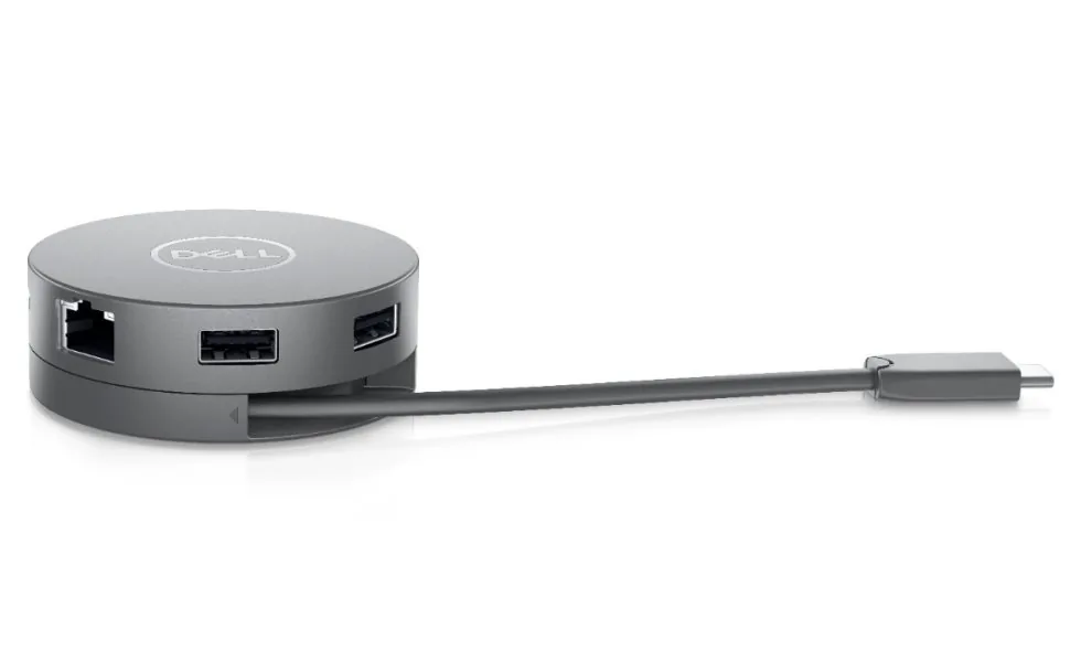 DELL mobilní adaptér DA310 USB-C na HDMI DisplayPort VGA Ethernet RJ-45 2x USB 3.0 replikátor portů