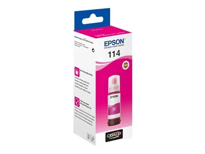 Epson 114 - 70 ml - purpurová - originální - doplnění inkoustu - pro EcoTank ET-8500, ET-8550