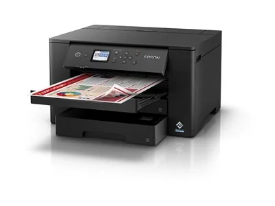 Epson WorkForce WF-7310DTW - Tiskárna - barva - Duplex - tryskový - A3 - 4800 x 2400 dpi - až 25 stran/min. (mono) / až 12 stran/min. (barevný) - kapacita: 500 listy - USB 2.0, LAN, Wi-Fi(n)