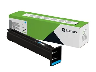 Lexmark - Azurová - originální - pouzdro - kazeta s barvivem LRP, LCCP - pro Lexmark XC9635