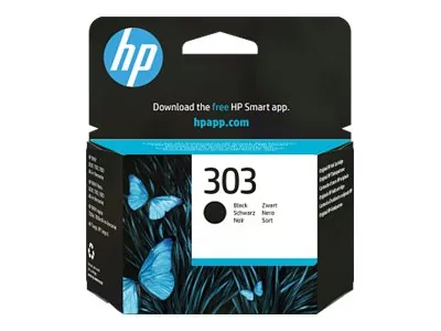 HP 303 - 4 ml - cerná - originální - inkoustová cartridge - pro ENVY Photo 7134; Pavilion 7230p, 7930, 7931, 7934