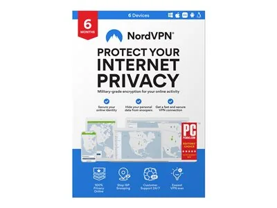 NordVPN - Licence na predplatné (6 mesícu) - ESD - Win, Mac, Linux, Android, iOS - celý svet