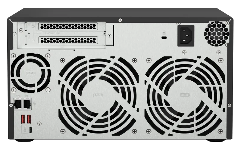 QNAP TS-873A-8G (Ryzen 2,2GHz 8GB RAM 8x SATA 2x M.2 NVMe slot 2x 2,5GbE 2x PCIe 4x USB)