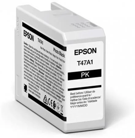 Epson UltraChrome Pro T47A1 - 50 ml - černá - originální - inkoustový zásobník - pro SureColor SC-P900, SC-P900 Mirage Bundling