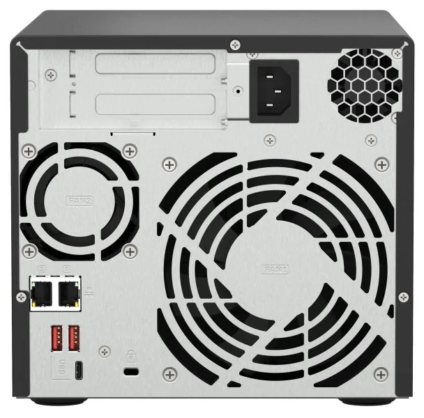 QNAP TS-473A-8G (Ryzen 2,2GHz 8GB RAM 4x SATA 2x M.2 NVMe slot 2x 2,5GbE 2x PCIe 4x USB)