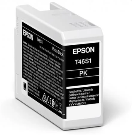 Epson T46S1 - 25 ml - foto černá - originální - inkoustová cartridge - pro SureColor P706, SC-P700, SC-P700 Mirage Bundling