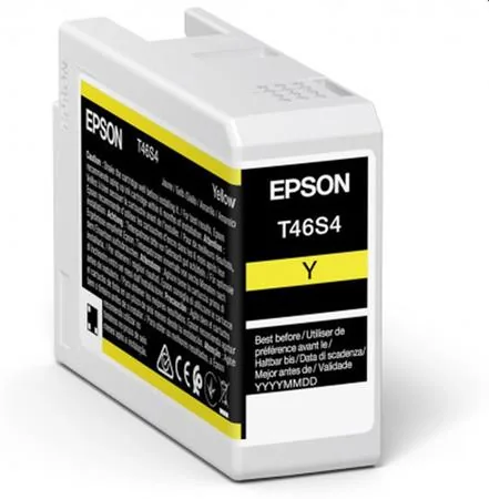 Epson T46S4 - 25 ml - žlutá - originální - inkoustová cartridge - pro SureColor P706, SC-P700, SC-P700 Mirage Bundling