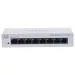 Cisco Business 110 Series 110-8T-D - Přepínač - neřízený - 8 x 10/100/1000 - Lze montovat do rozvaděče, desktop, pro připevnění na zeď - napájení DC