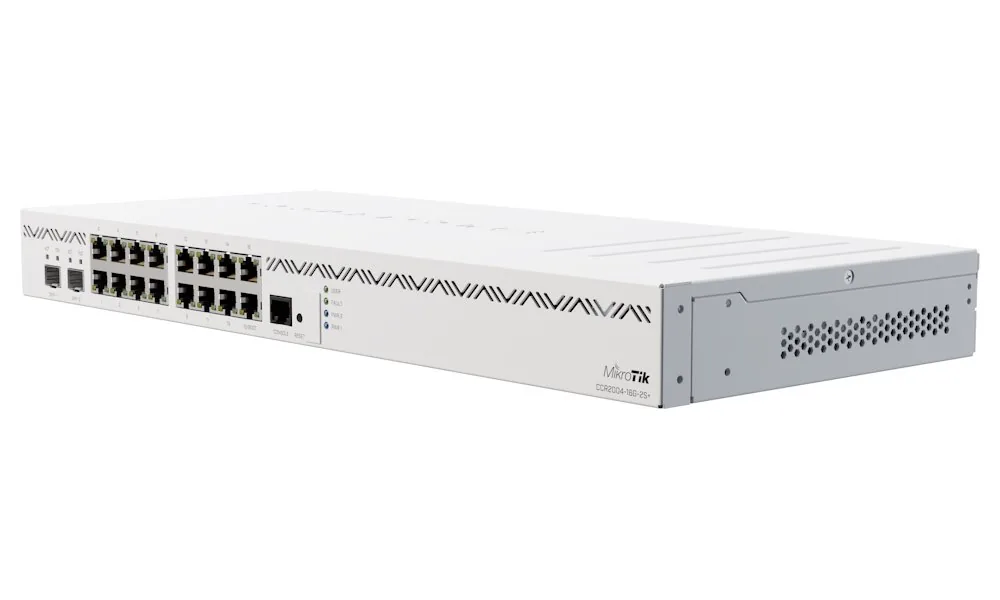 MikroTik CCR2004-16G-2S+, CloudCore router řady 2000