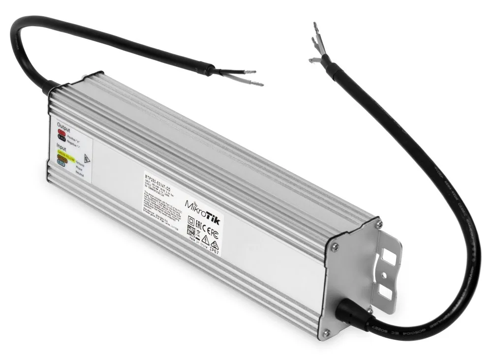 MikroTik 53V 250W venkovní AC/DC napájecí zdroj
