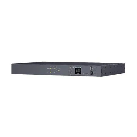 CyberPower Rack ATS Metered, 1U, 16A, (8)C13 (2)C19, IEC-320 C20 (2)