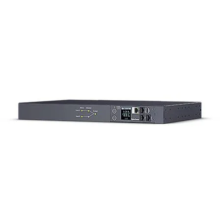 CyberPower Rack ATS Switched PDU, 1U, 16A, (8)C13, (2)C19, IEC C20 (2)