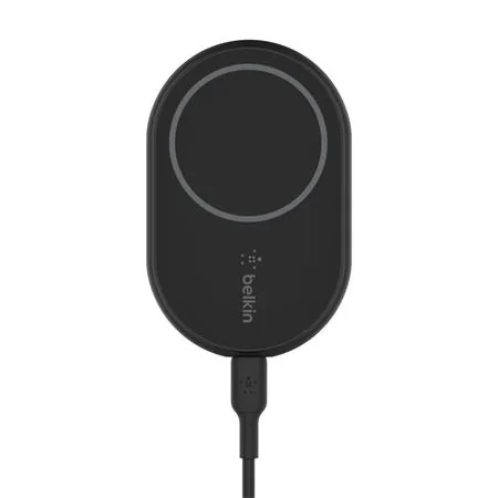 Belkin BOOST CHARGE MagSafe Magnetický držák s nabíjením do auta, 10W, bez adaptéru, černý
