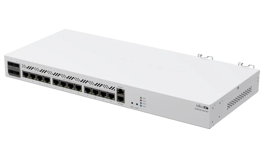 MikroTik CCR2116-12G-4S+, Cloud Core Router