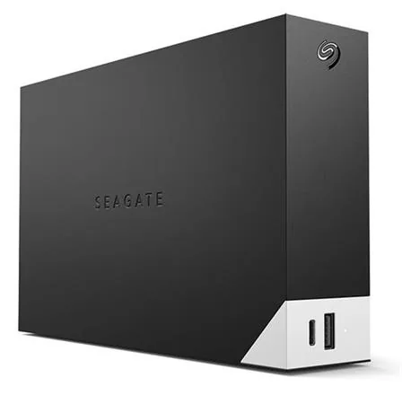 Seagate One Touch with hub STLC6000400 - Pevný disk - 6 TB - externí (stolní) - USB 3.0 - černá - s Seagate Rescue Data Recovery