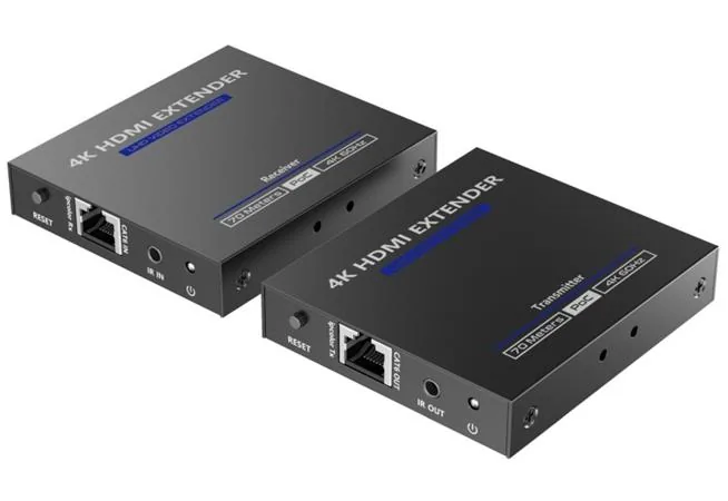 PremiumCord HDMI 2.0 extender Ultra HD 4kx2k@60Hz na 70m přes Cat6 Cat6A Cat7