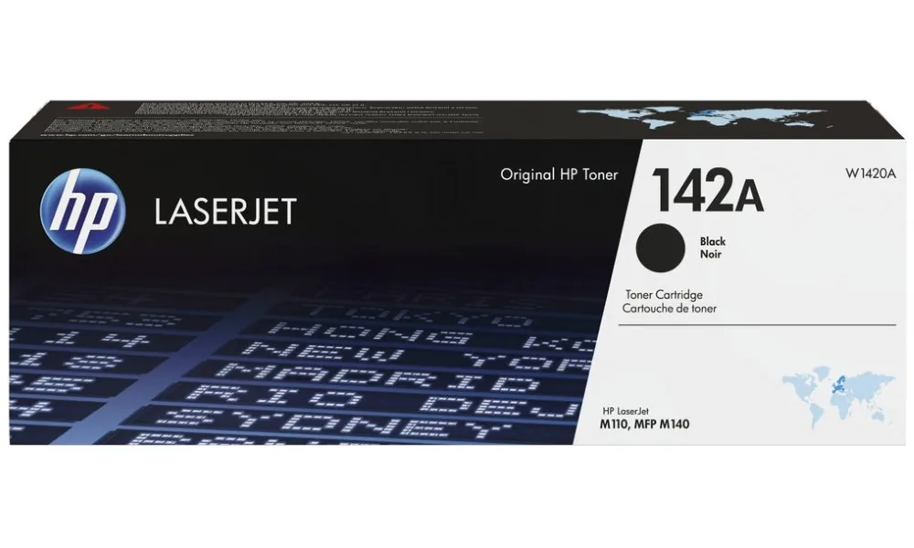 HP 142A - Černá - originální - LaserJet - kazeta s barvivem (W1420A) - pro LaserJet M110, M111, M1120, MFP M139, MFP M140, MFP M141
