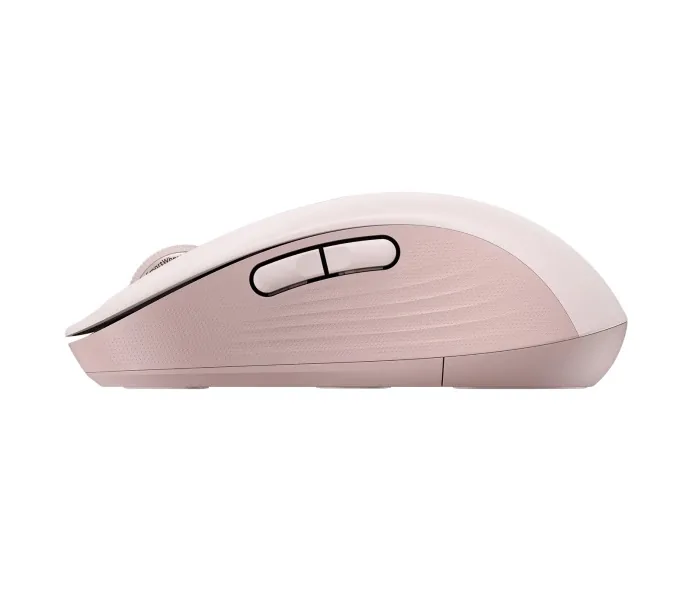 Logitech Signature M650 L - Myš - velká velikost - optický - 5 tlačítka - bezdrátový - 2.4 GHz, Bluetooth - USB přijímač Logitech Logi Bolt - růžová