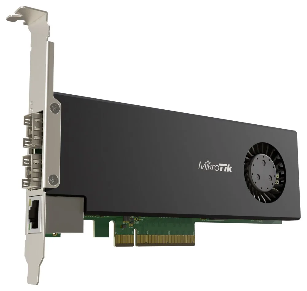 MikroTik Cloud Core Router, CCR2004-1G-2XS-PCIe