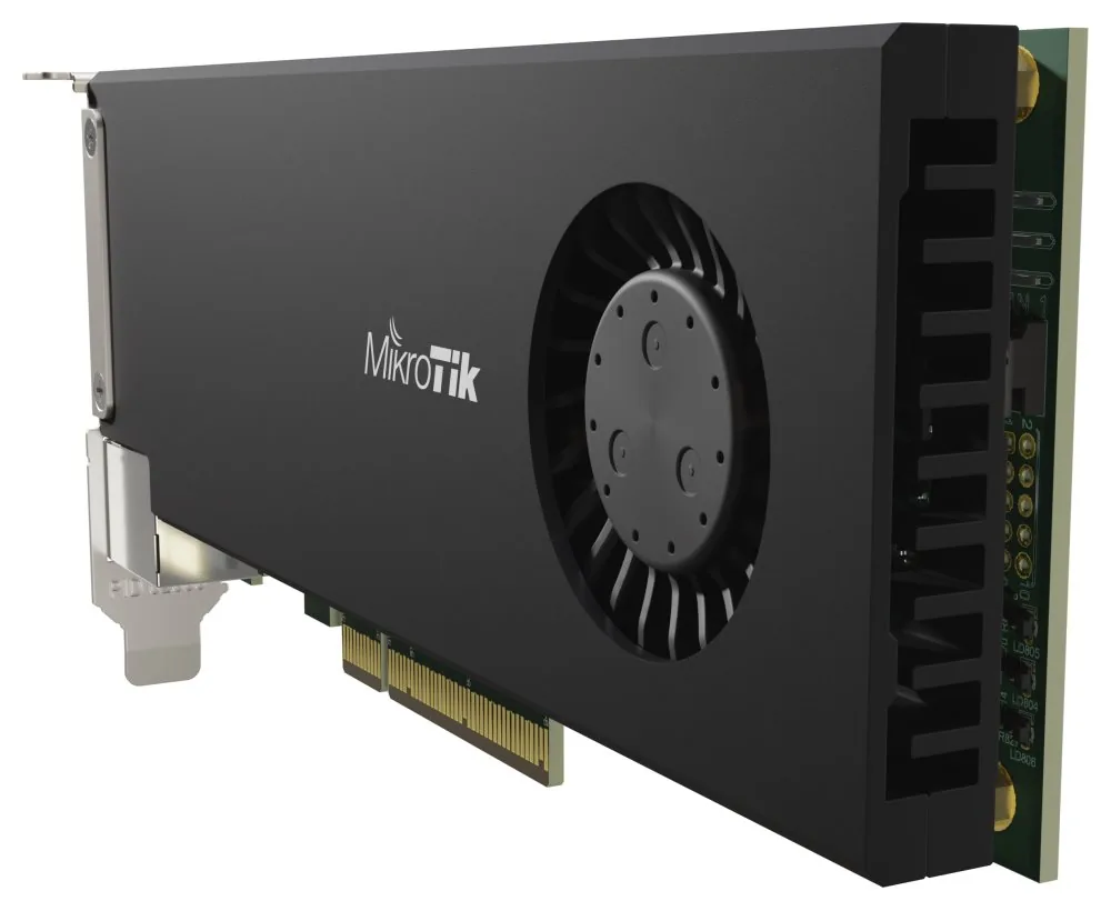 MikroTik Cloud Core Router, CCR2004-1G-2XS-PCIe