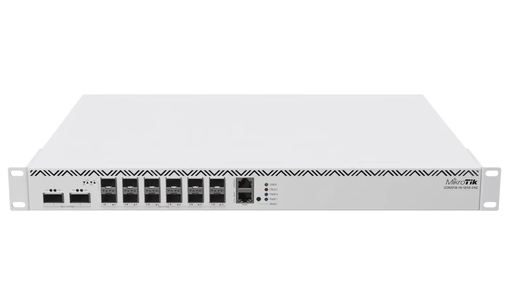 MikroTik CCR2216-1G-12XS-2XQ, Cloud Core Router