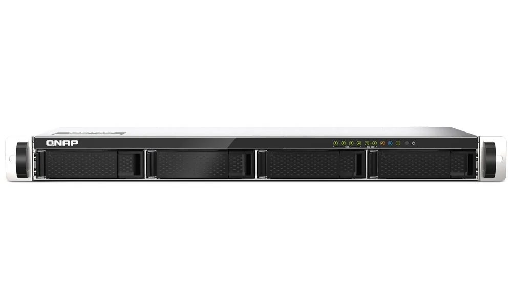 QNAP TS-435XeU-4G (2,2GHz, 4GB RAM, 4x SATA, 2x M.2 NVMe, 2x 2,5GbE, 2x 10GbE SFP+, malá hloubka)