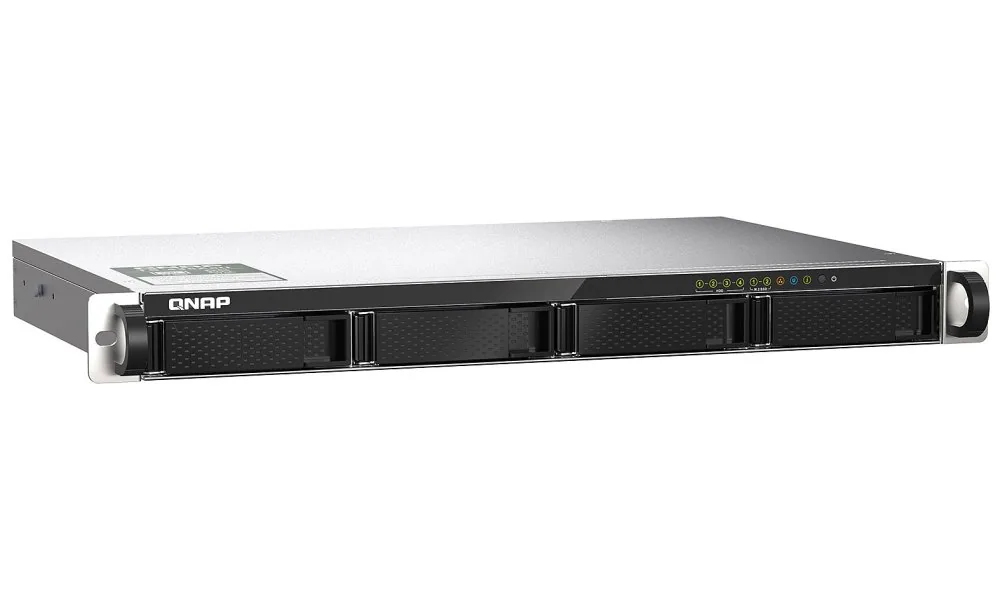 QNAP TS-435XeU-4G (2,2GHz, 4GB RAM, 4x SATA, 2x M.2 NVMe, 2x 2,5GbE, 2x 10GbE SFP+, malá hloubka)