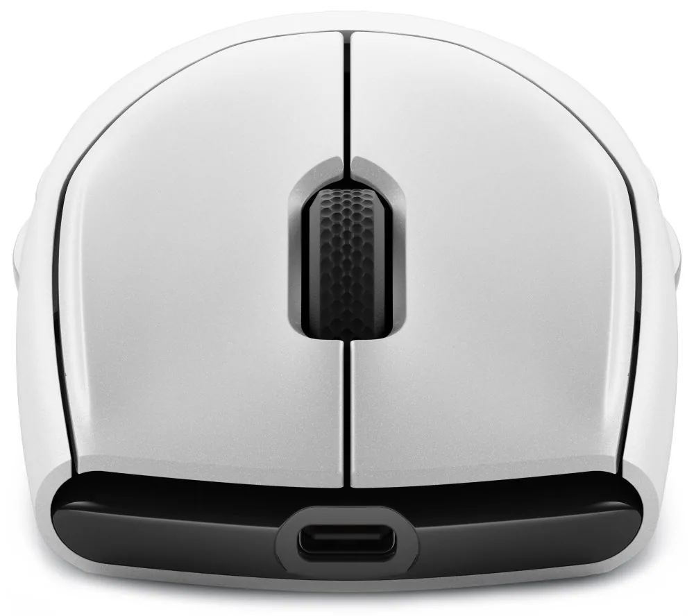 Dell Alienware AW720M/Herní/Optická/26 000 DPI/Drátová+bezdrátová/Bílá