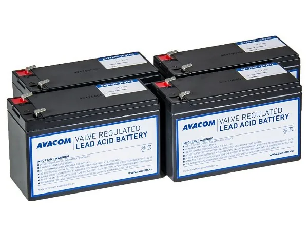 AVACOM AVA-RBP04-12072-KIT AEG, CyberPower, Eaton, Effekta, Legrand, nJoy, Phoenixtec, PowerWalker, Tripp Lite, Vertiv