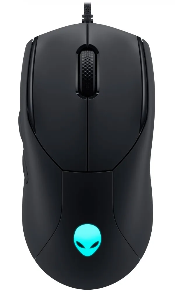 Dell Alienware AW320M/Herní/Optická/Pro praváky/19 000 DPI/Drátová USB/Černá