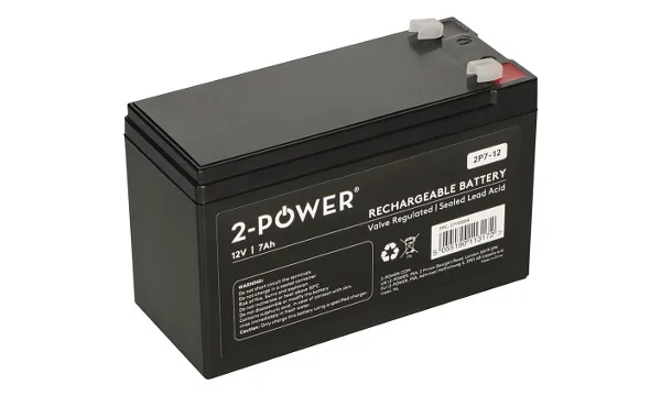 2-Power 2P7-12 12V 7Ah VRLA Baterie F2 ( Faston 250)