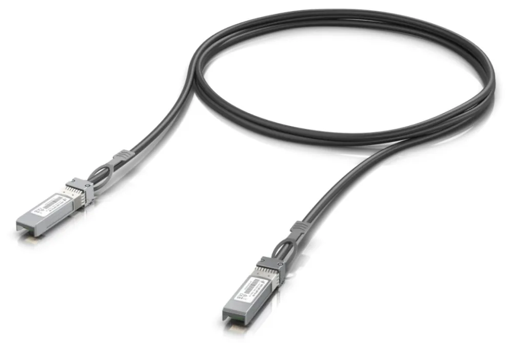 Ubiquiti - Kabel 10GBase pro přímé připojení - SFP+ do SFP+ - 1 m - 4.2 mm - pasivní - černá