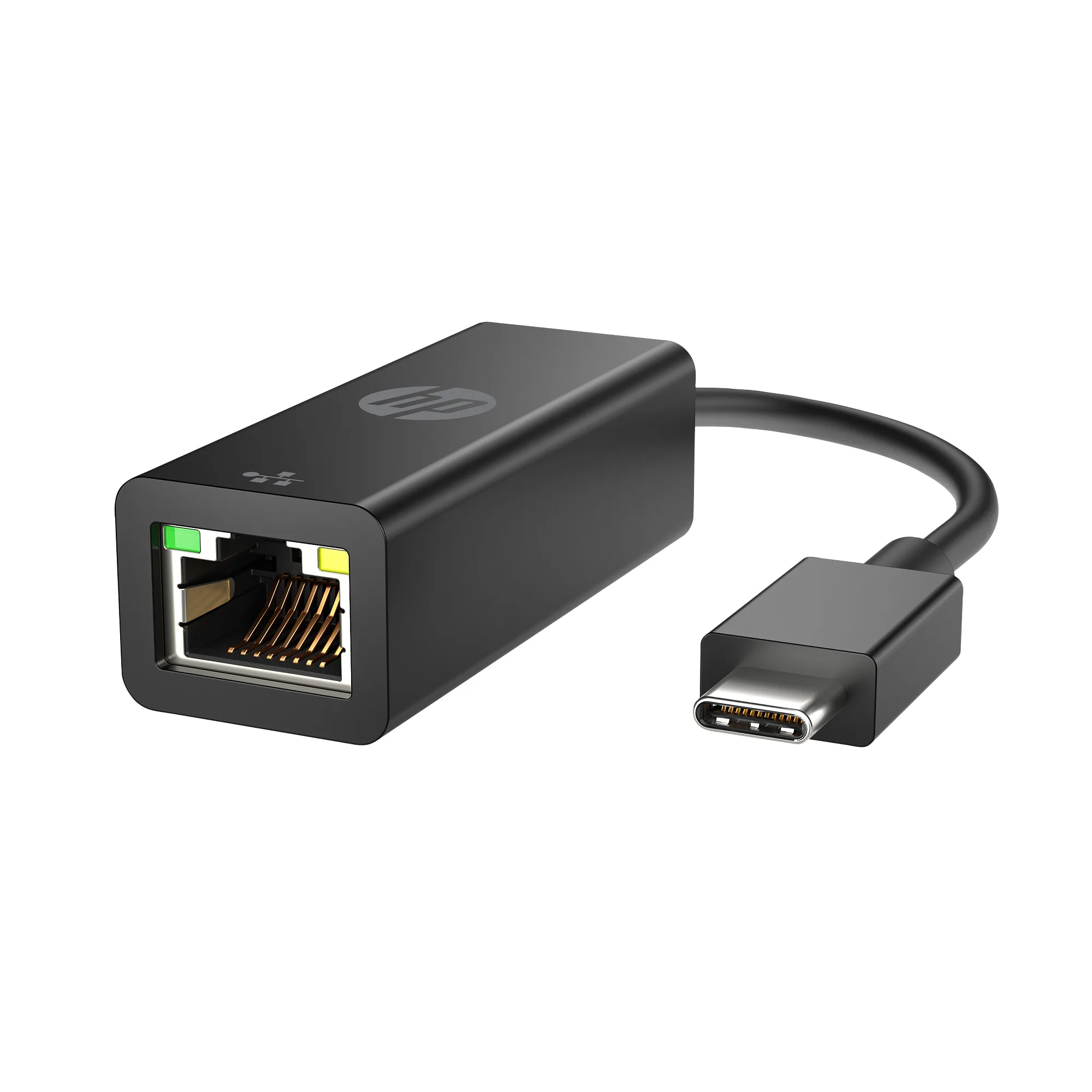HP USB-C to RJ45 Adapter G2 - Sítový adaptér - USB-C - Gigabit Ethernet x 1 - pro Victus by HP Laptop 15, 16; Fortis 11 G9; Laptop 14, 15, 17; Pavilion x360 Laptop