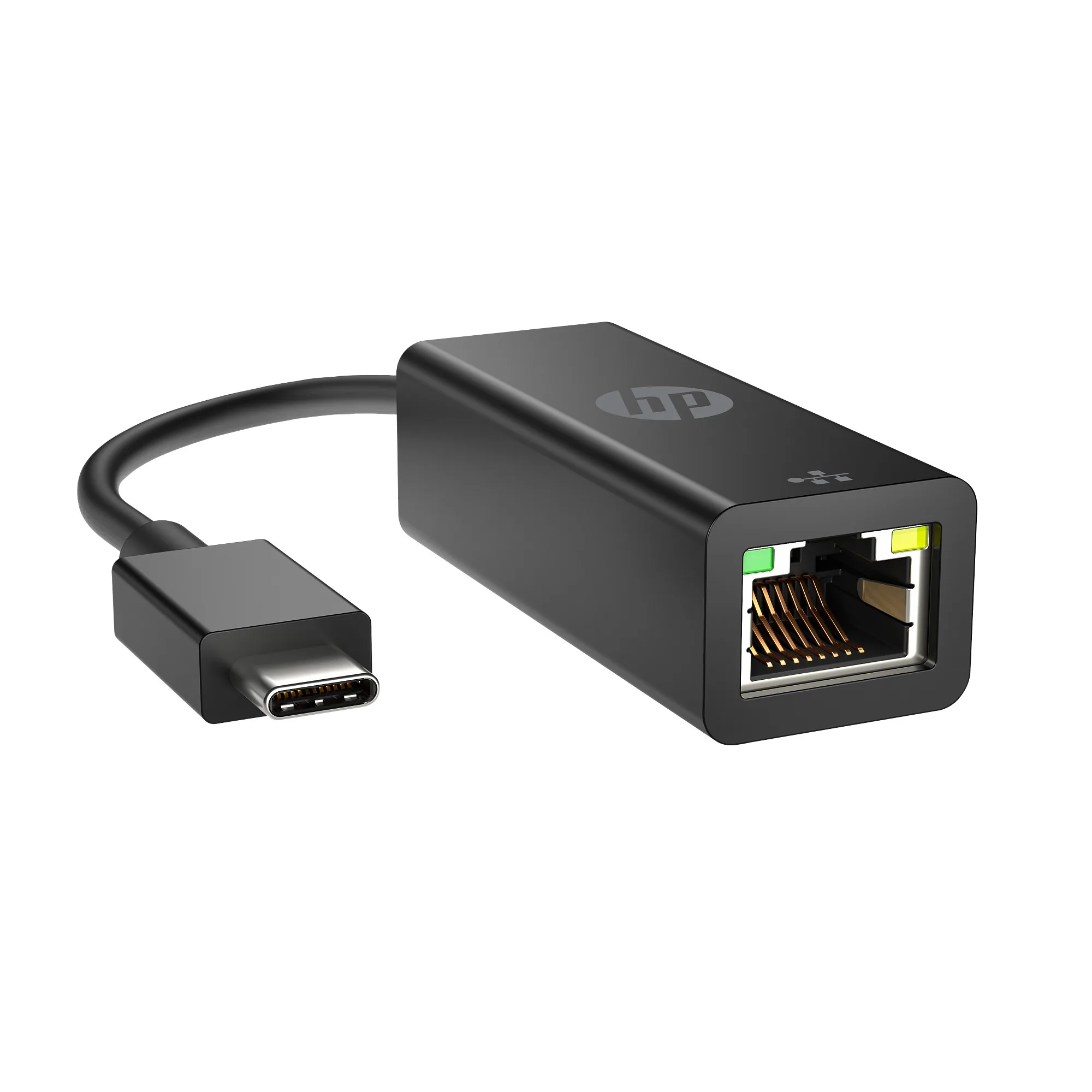 HP USB-C to RJ45 Adapter G2 - Sítový adaptér - USB-C - Gigabit Ethernet x 1 - pro Victus by HP Laptop 15, 16; Fortis 11 G9; Laptop 14, 15, 17; Pavilion x360 Laptop