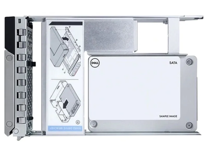 480GB SSD SATA Read Intensive 6Gbps 512e 2.5in with 3.5in HYB CARR CUS Kit