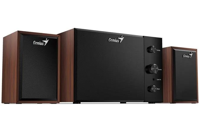 GENIUS repro SW-2.1 350 2.1 15W dřevěné barva dřevo