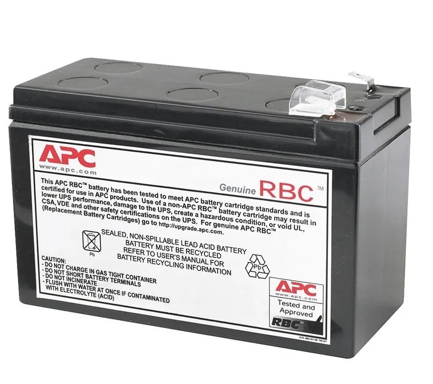 APC Replacement Battery Cartridge #110 - Baterie UPS - 1 x baterie - olovo-kyselina - černá - pro P/N: BE650G2-CP, BE650G2-FR, BE650G2-GR, BE650G2-IT, BE650G2-SP, BE650G2-UK, BR650MI
