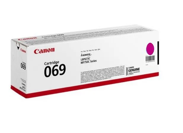 Canon 069 - Purpurová - originální - pouzdro - kazeta s barvivem - pro i-SENSYS LBP673Cdw, LBP673dw, MF752Cdw, MF754Cdw